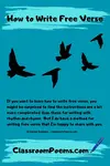 Learn how to write free verse with a step-by-step tutorial.