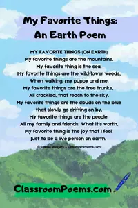 Each poem about planet earth is another slice of what's special about our place in the universe. 