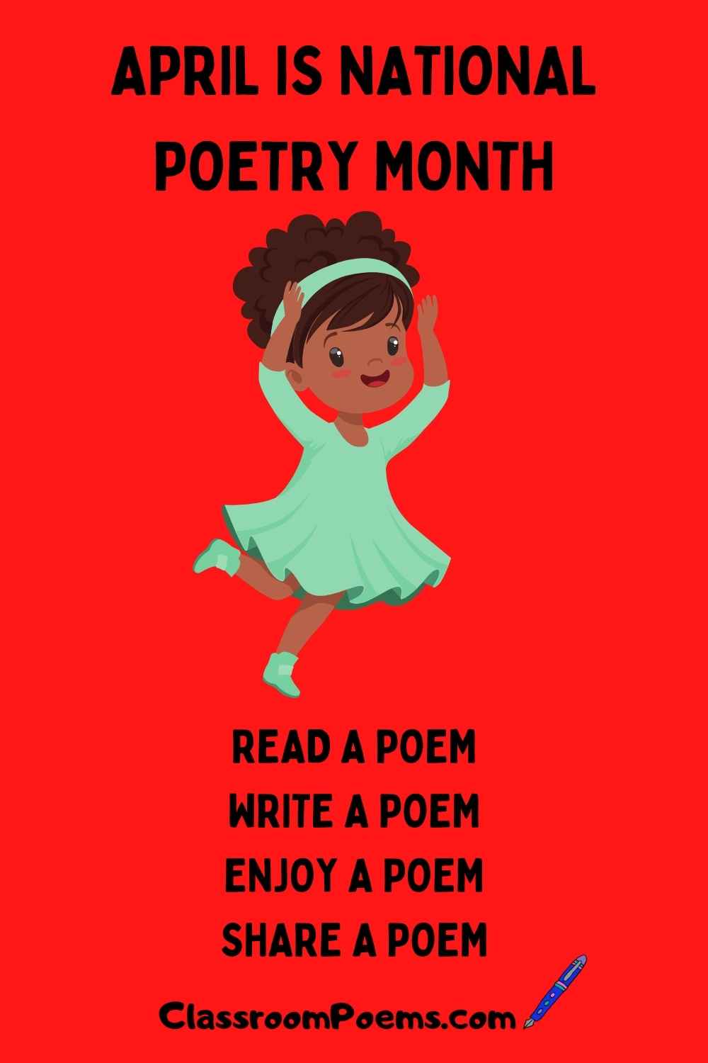 April is Poetry Month