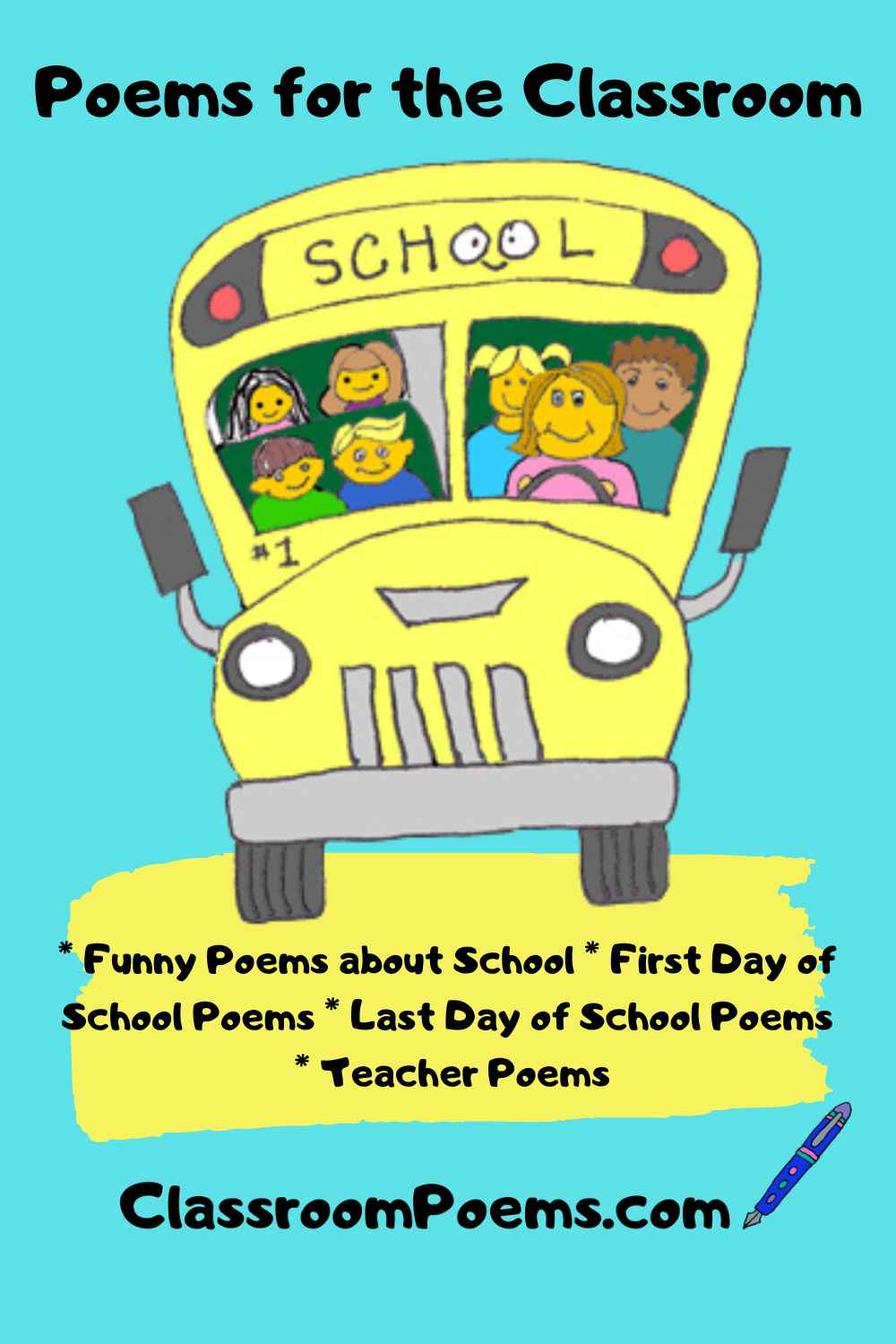 Funny poems about school by Denise Rodgers on ClassroomPoems.com.