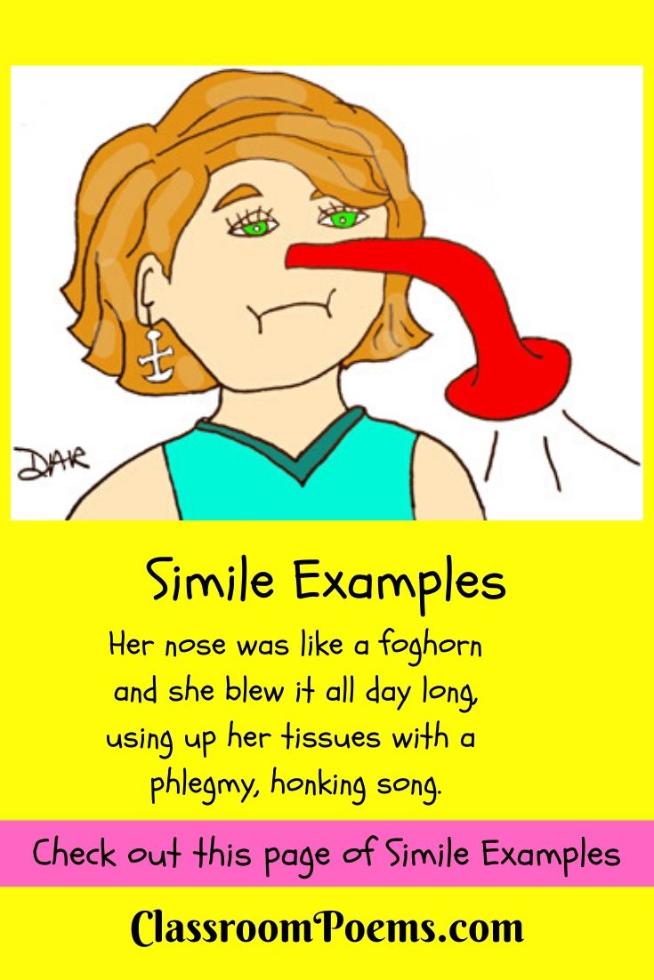 Simile examples