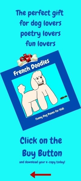 Funny Dog Poems for Kids on ClassroomPoems.com.