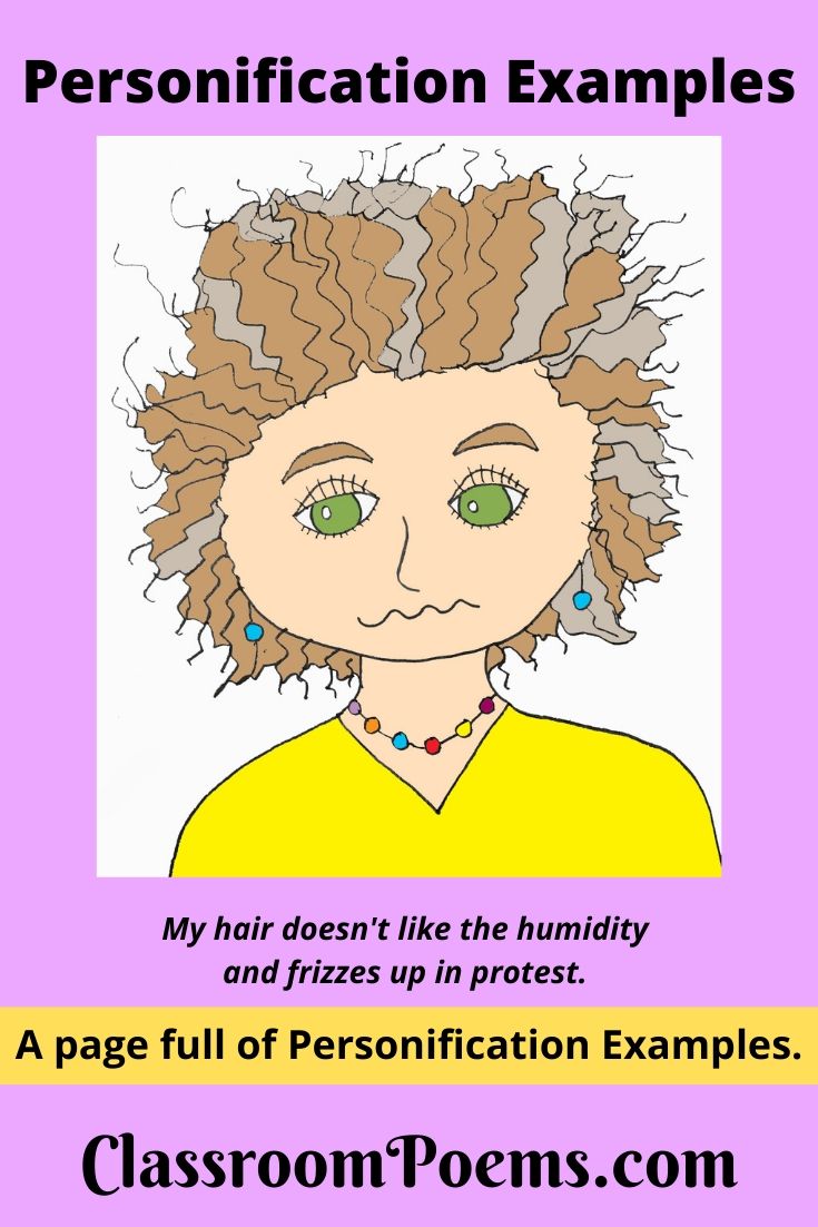 Humidity hair drawing