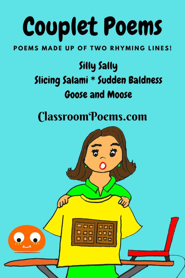 SILLY SALLY couplet poem by Denise Rodgers on ClassroomPoems.com.