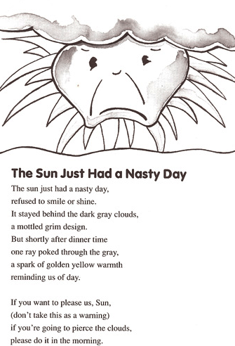 Sunshine poem