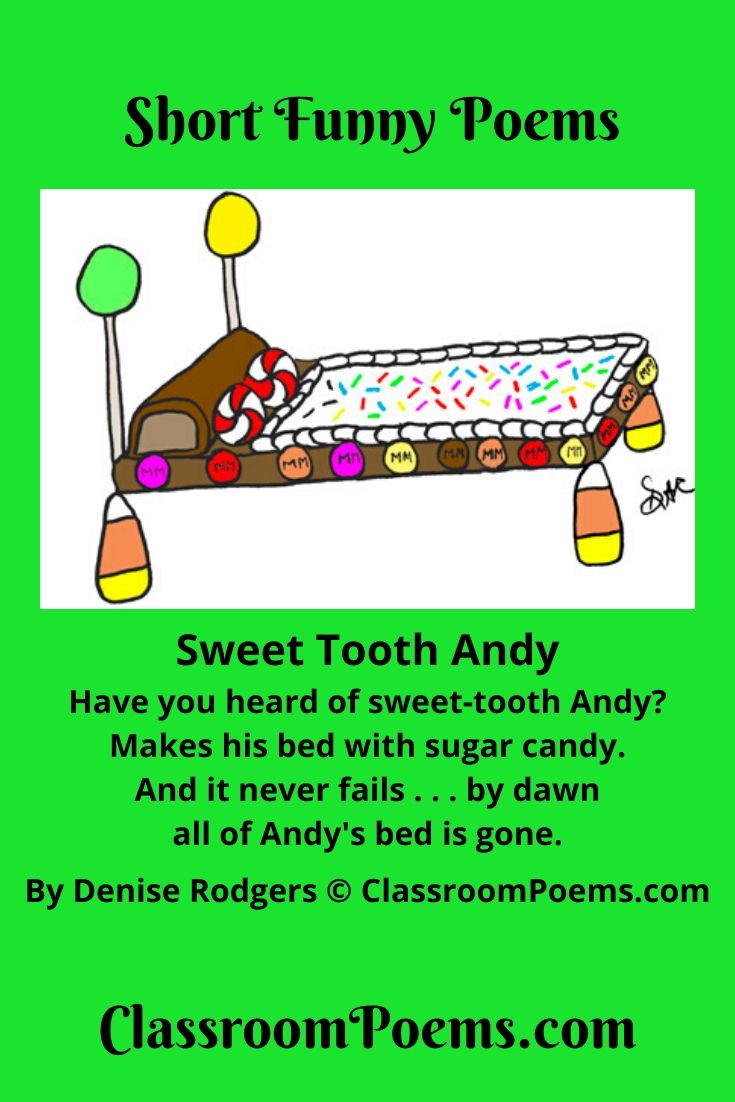 poems that rhyme about candy