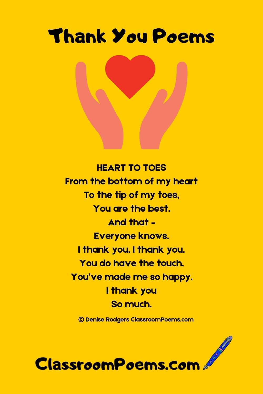 Preschool Teacher Appreciation Poems