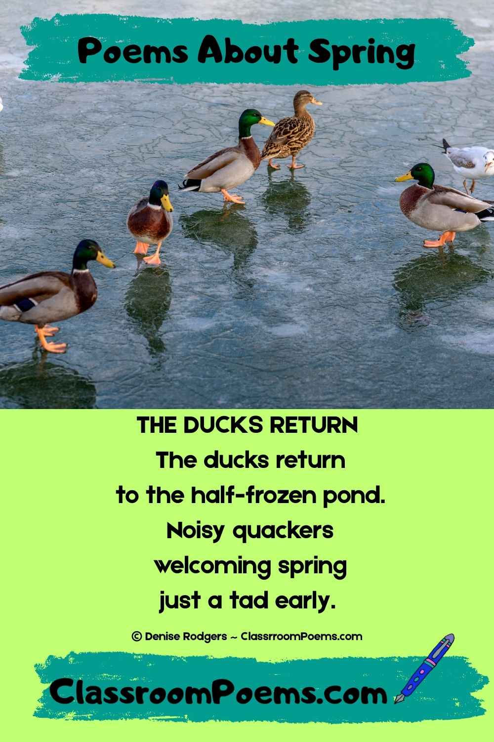 Enjoy these spring poems for kids about the birds, the wind, the sky, the kites...everything wonderful about spring.