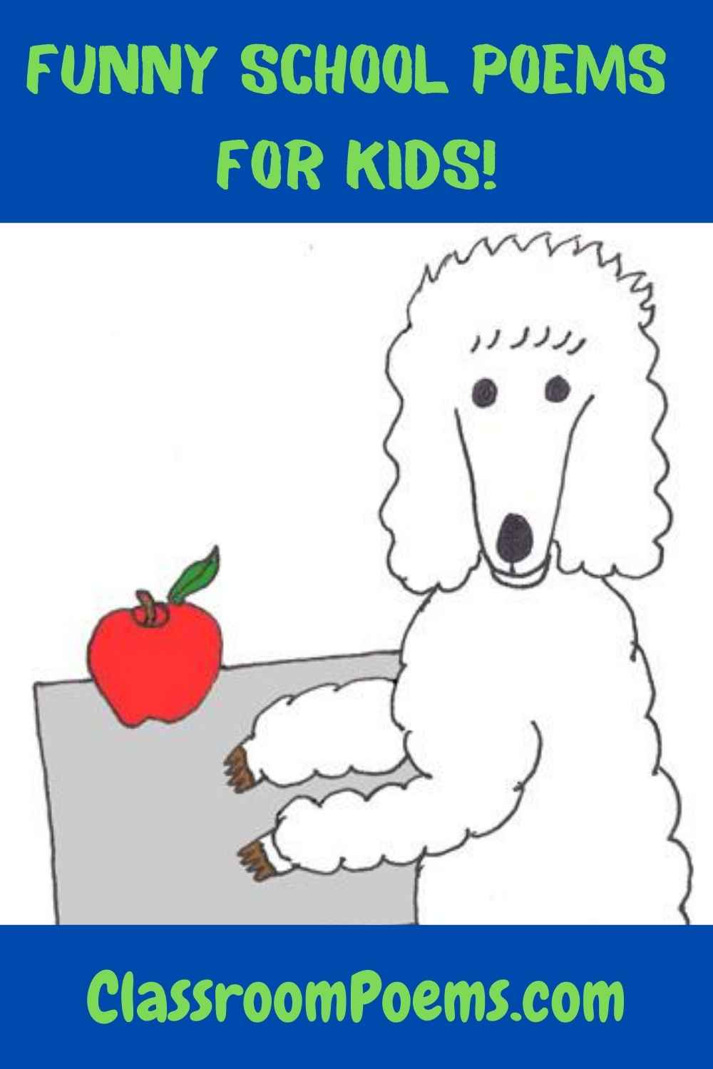 Funny school poems for kids by Denise Rodgers on ClassroomPoems.com.