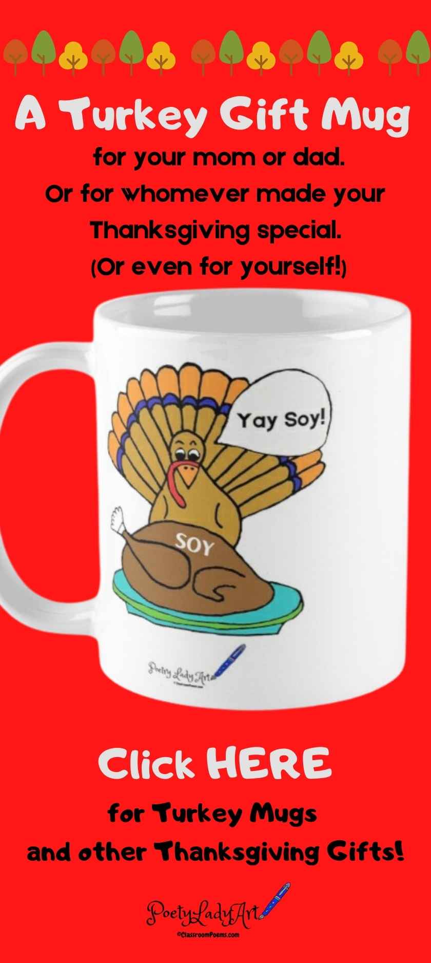 Thanksgiving Turkey Gift Mug, Thanksgiving gift ideas, Thanksgiving gifts to teachers, Thanksgiving gifts for teachers,