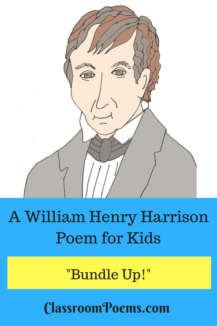 A William Henry Harrison poem, along with some fun William Henry Harrison Facts.